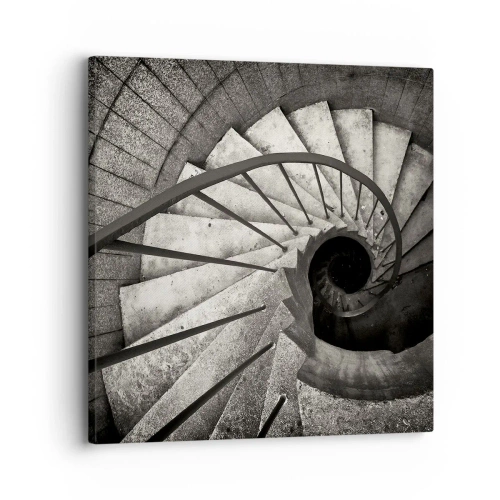 Obraz na plátne - Hore po schodoch, dole po schodoch - 30x30 cm