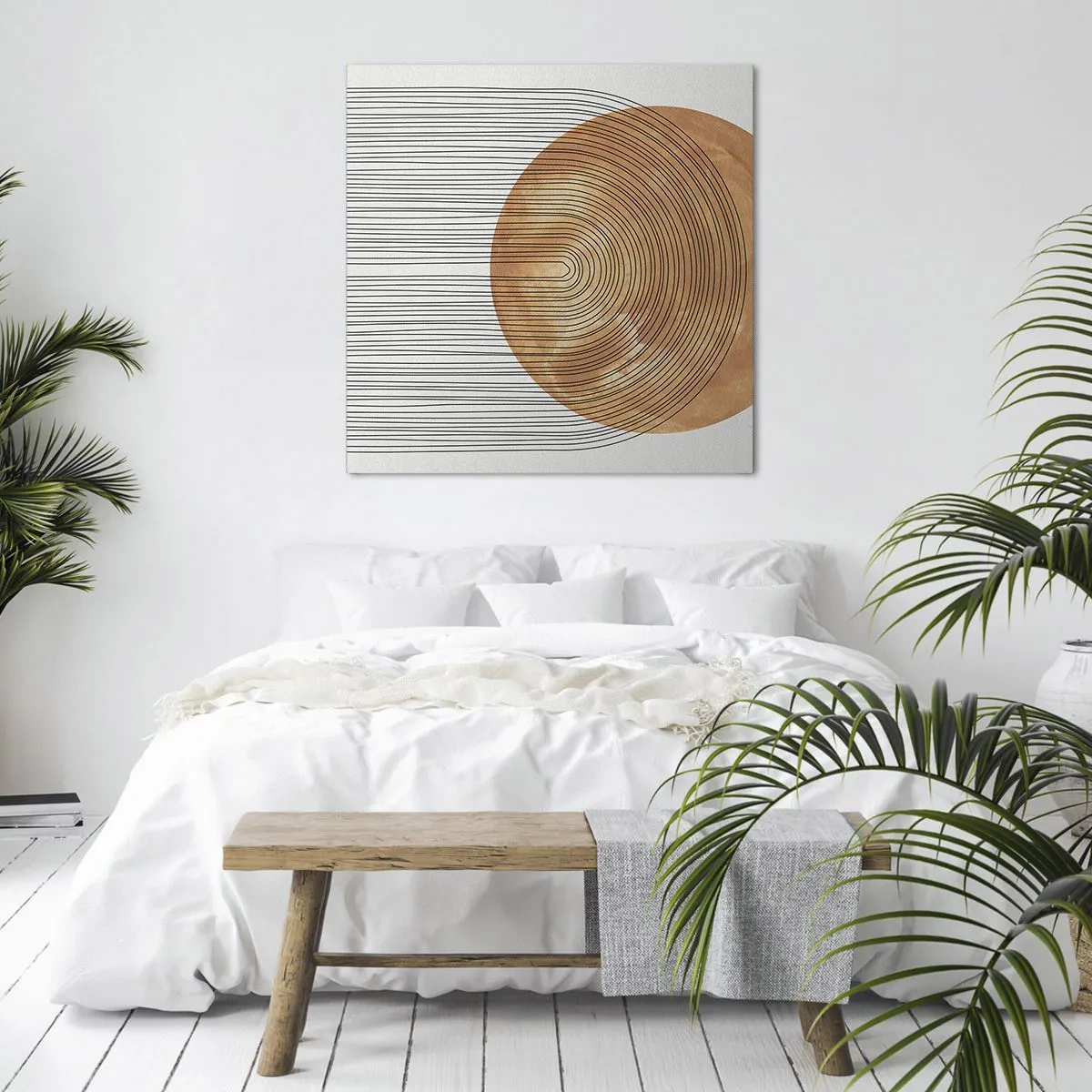 Obraz na plátne - Slnečná kompozícia - 60x60 cm