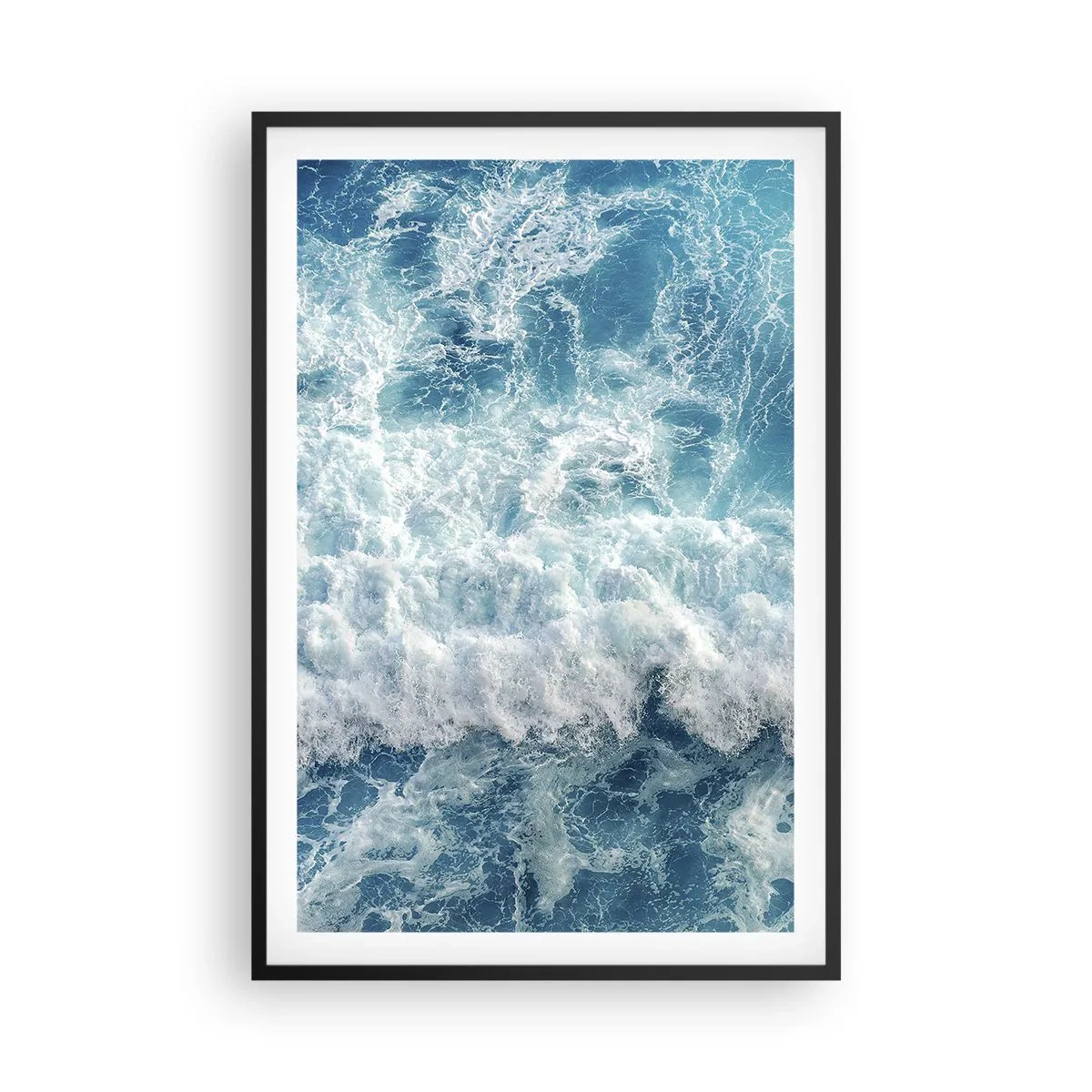 Plagát v čiernom ráme - Radostne a skákavo - 61x91 cm