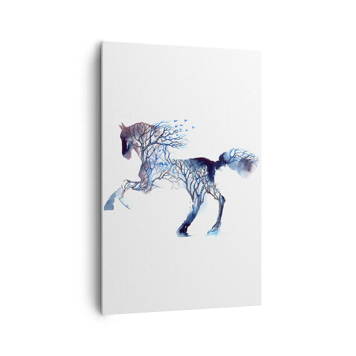 Obraz na plátne - Akoby sa les pohol - 80x120 cm