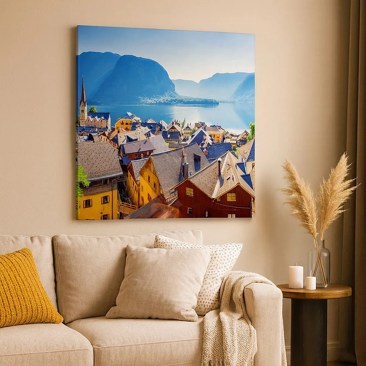 Obraz na plátne - Viac malebne to nejde - 30x30 cm