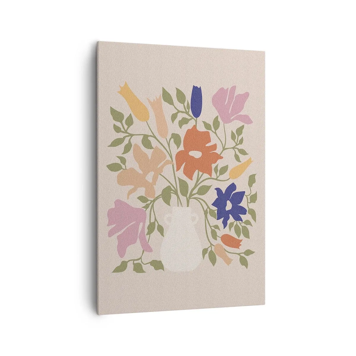 Obraz na plátne - Jemná kytica - 70x100 cm