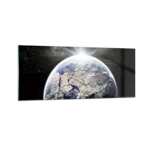 Obraz na skle - V plnom lesku - 100x40 cm