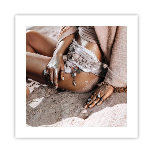 Plagát - Vyplavená na breh? - 40x40 cm