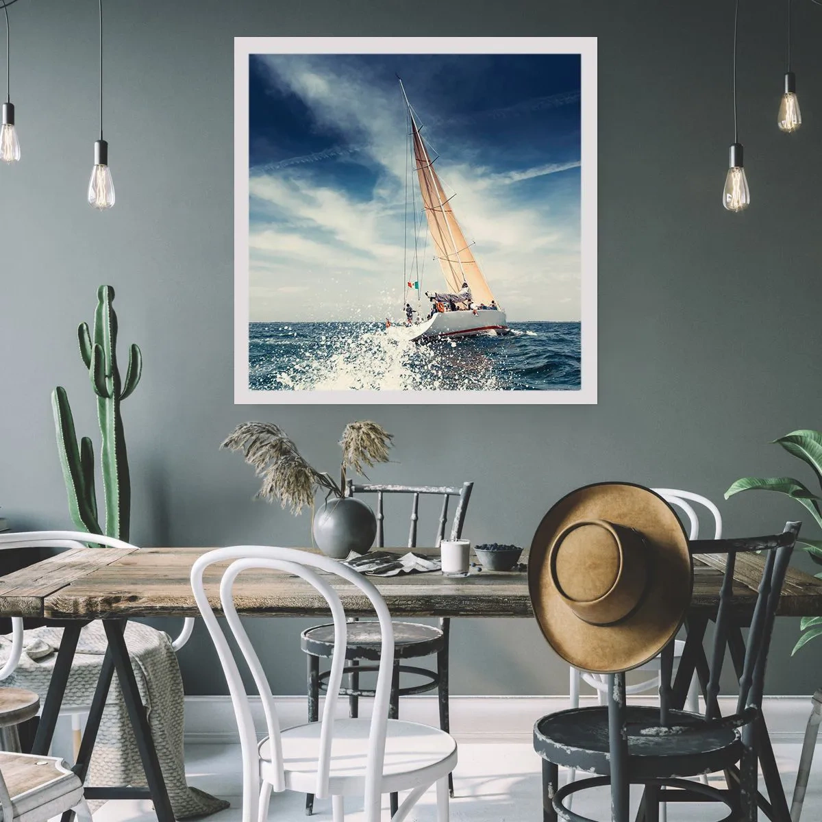 Plagát - Nás nedobehnú! - 40x40 cm