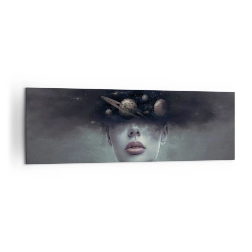 Obraz na plátne - A planéty… - 160x50 cm