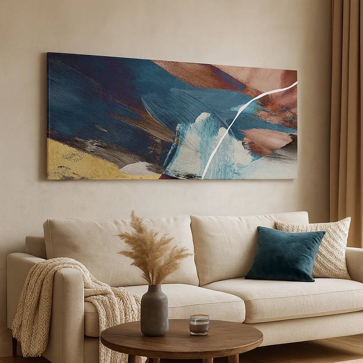 Obraz na plátne - Na plno a s energiou - 30x30 cm