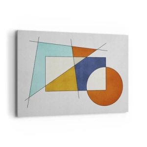 Obraz na plátne - Abstrakcia: modernistická zábava - 100x70 cm