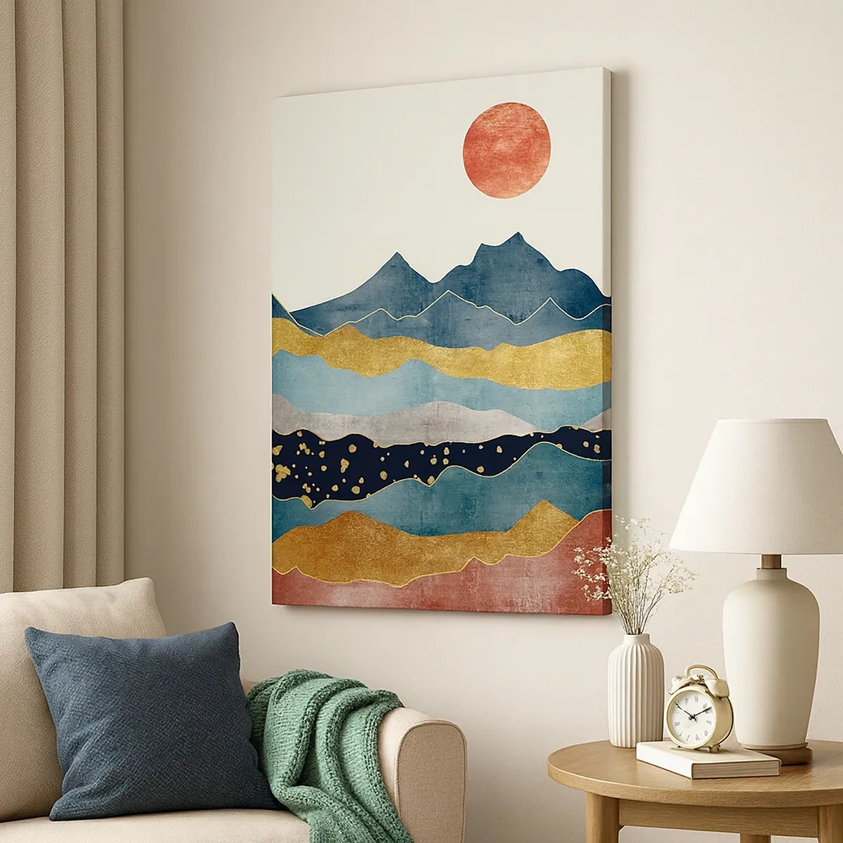 Obraz na plátne - Prierez svetom - 50x70 cm