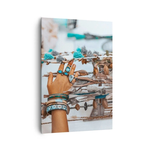 Obraz na plátne - Miestne poklady - 70x100 cm