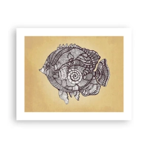 Plagát - Z oceánu ornamentov - 50x40 cm