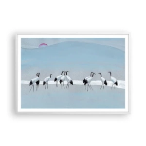 Plagát v bielom ráme - Po horúcom dni - 100x70 cm