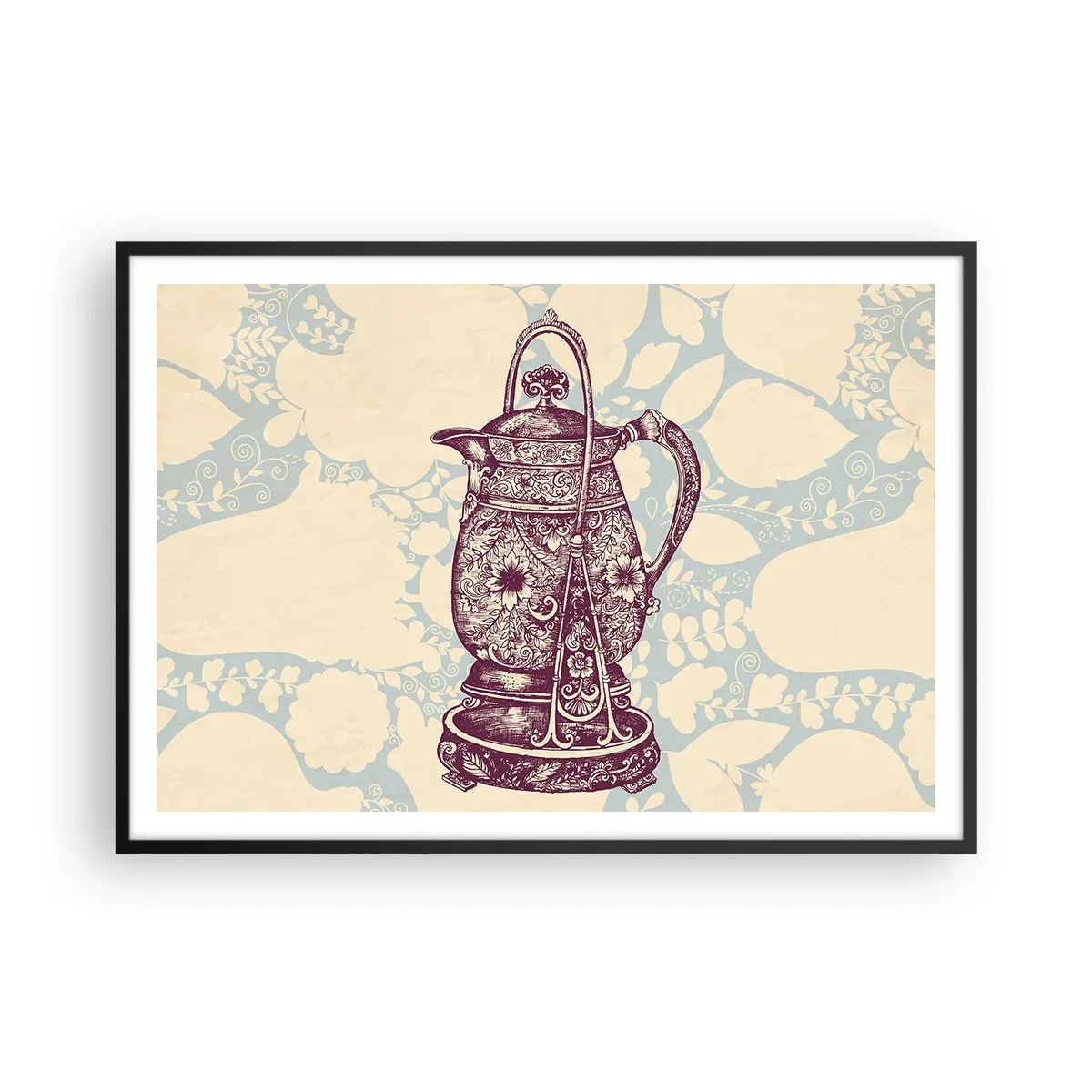 Plagát v čiernom ráme - Krása všedného dňa - 100x70 cm