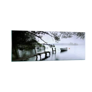 Obraz na skle - Už odpočívaš - 140x50 cm