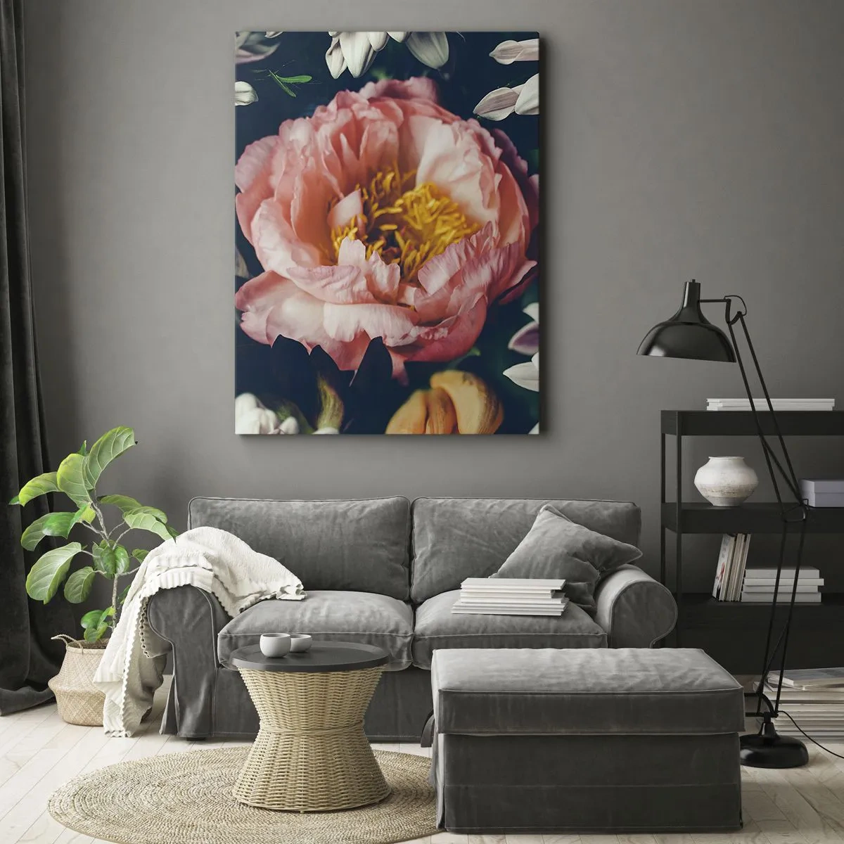 Obraz na plátne - S barokovým prepychom - 50x70 cm