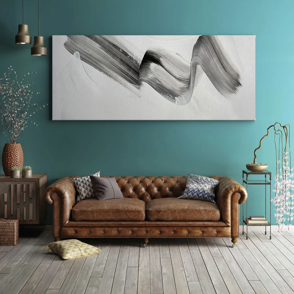 Obraz na plátne - Len tak pre radosť - 100x40 cm