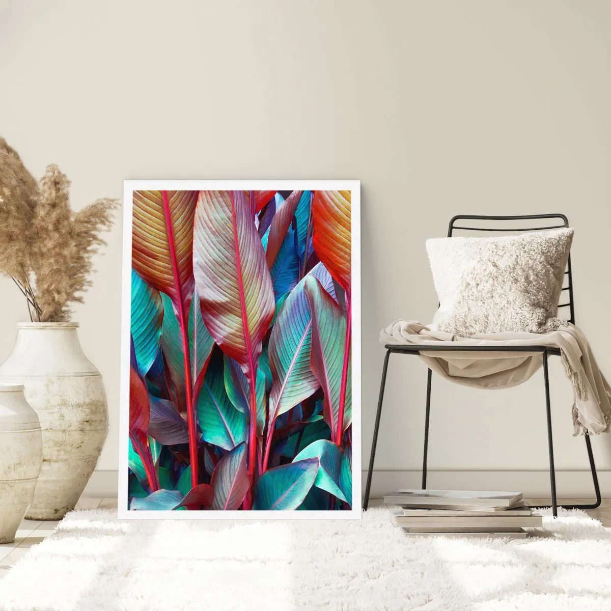 Plagát - Farebná húština - 50x70 cm