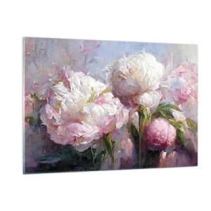 Obraz na skle - Kytica prekypujúca životom - 120x80 cm