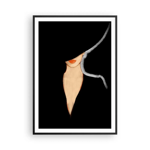 Plagát v čiernom ráme - Elegancia a štýl - 70x100 cm