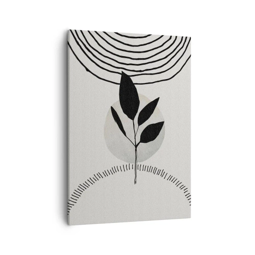 Obraz na plátne - Kompozícia: rituály prírody - 50x70 cm