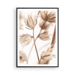 Plagát v čiernom ráme - Ozveny konca leta - 70x100 cm