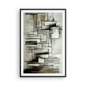 Plagát v čiernom ráme - Sila jednoduchosti - 61x91 cm