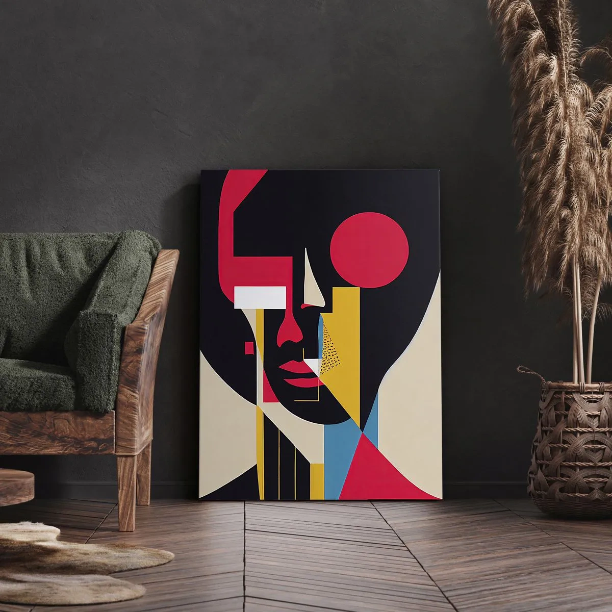 Obraz na plátne - Jej vnútorný svet - 70x100 cm