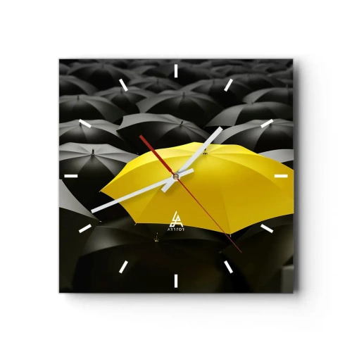 Nástenné hodiny - Zbohom smútku - 40x40 cm