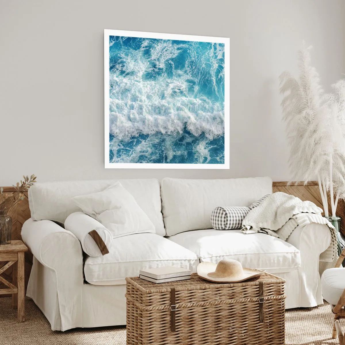 Plagát - Radostne a skákavo - 50x50 cm