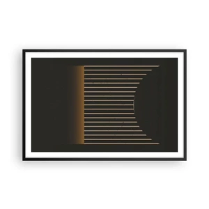 Plagát v čiernom ráme - Preskúmať temnotu - 91x61 cm