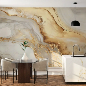 Fototapeta Premium Sand - Abstrakcia: krása a dobro - Mramor, Glamour, Elegantný - 450x315 cm