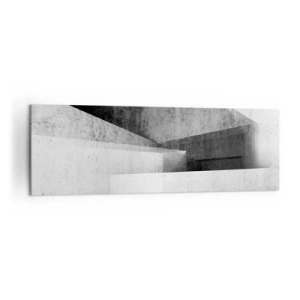 Obraz na plátne - Štruktúra priestoru - 160x50 cm