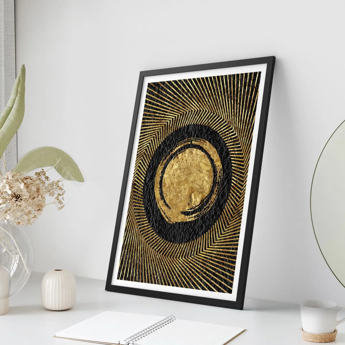 Plagát v čiernom ráme - Glamour - 61x91 cm