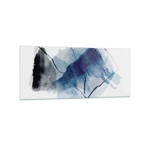 Obraz na skle - Ľadová hora - 120x50 cm