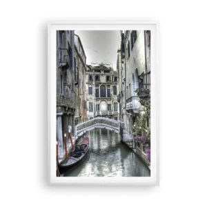 Plagát v bielom ráme - Od storočí v tichom zamyslení - 61x91 cm