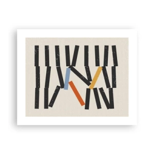 Plagát - Domino – kompozícia - 50x40 cm