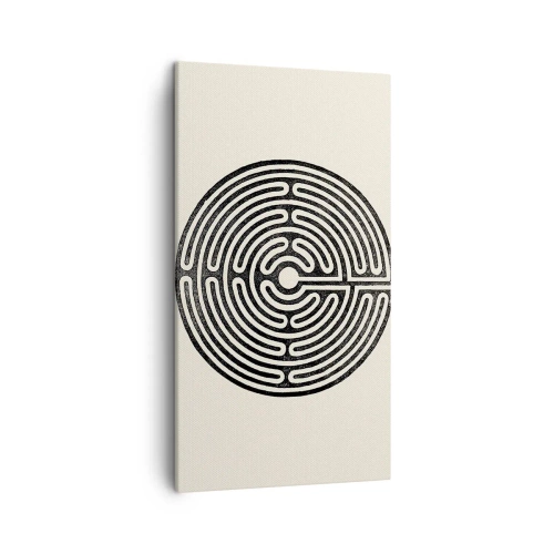 Obraz na plátne - Tajomný poriadok - 45x80 cm