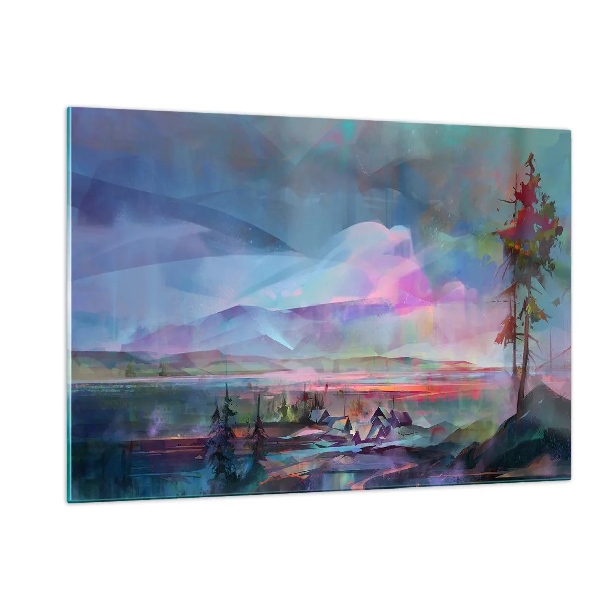 Obraz na skle - Pod priateľským nebom - 120x80 cm