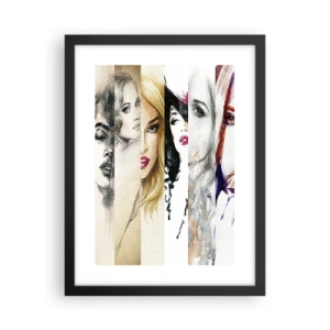 Plagát v čiernom ráme - A vždy si to TY - 30x40 cm