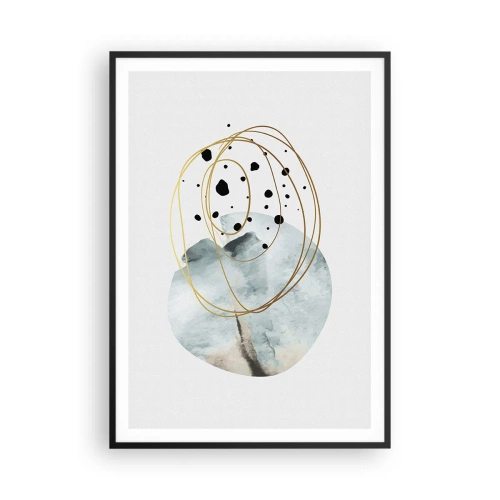 Plagát v čiernom ráme - V objatí priestoru - 70x100 cm