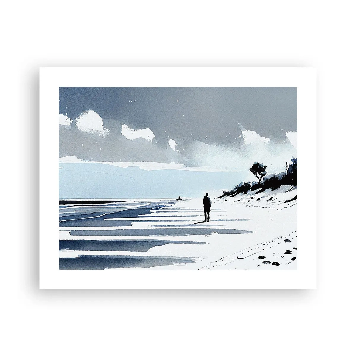 Plagát - O samote - 50x40 cm