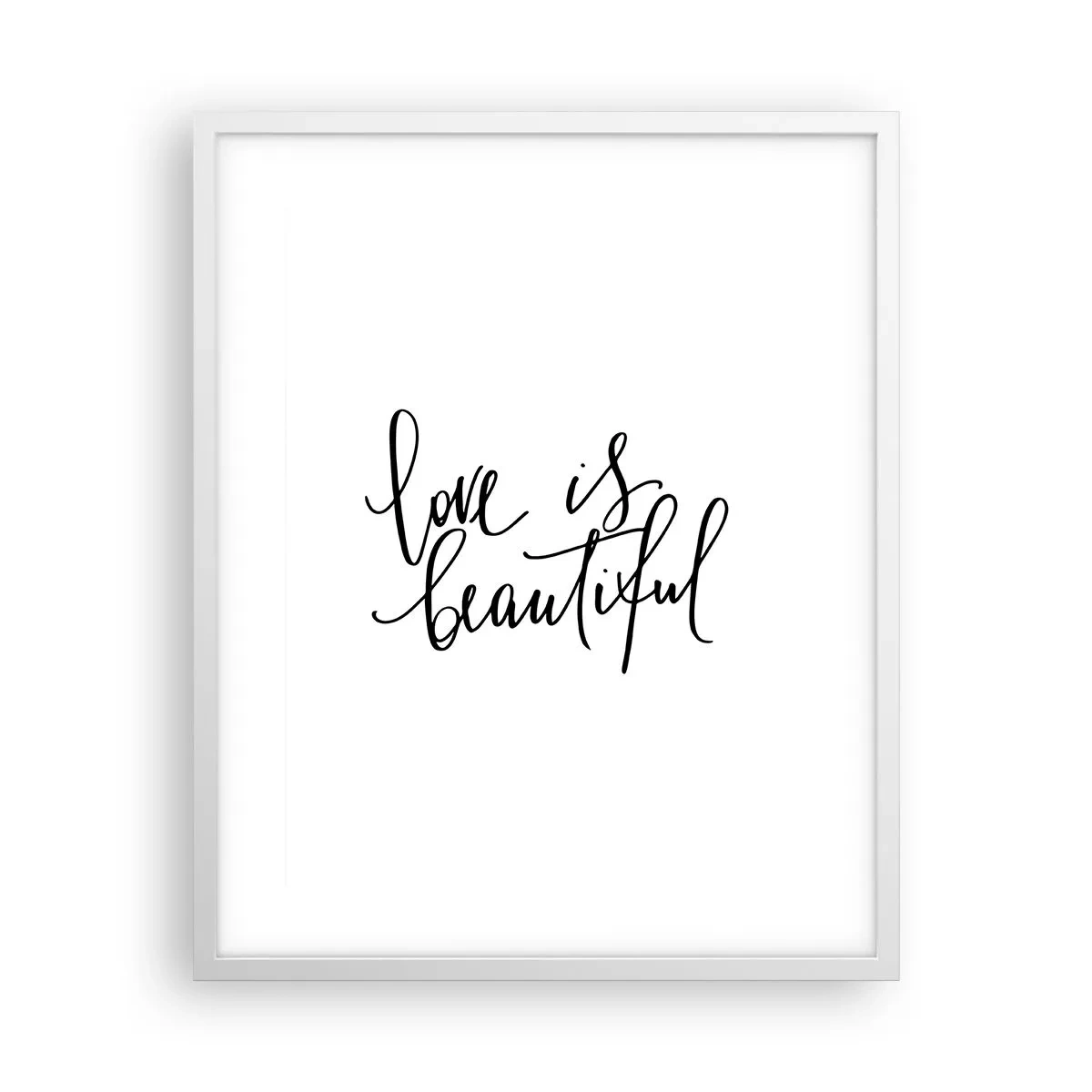 Plagát v bielom ráme - Prečítaj a zopakuj - 40x50 cm