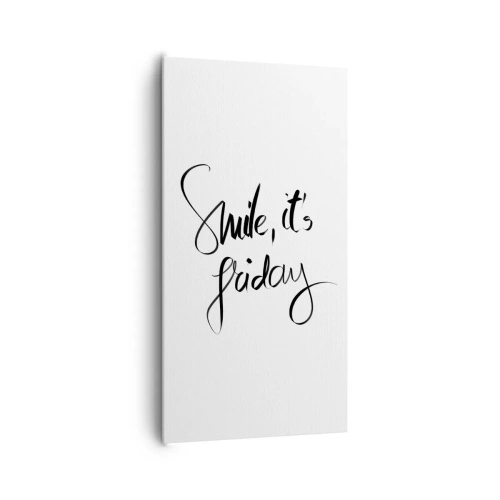 Obraz na plátne - Naozajstná radosť - 65x120 cm