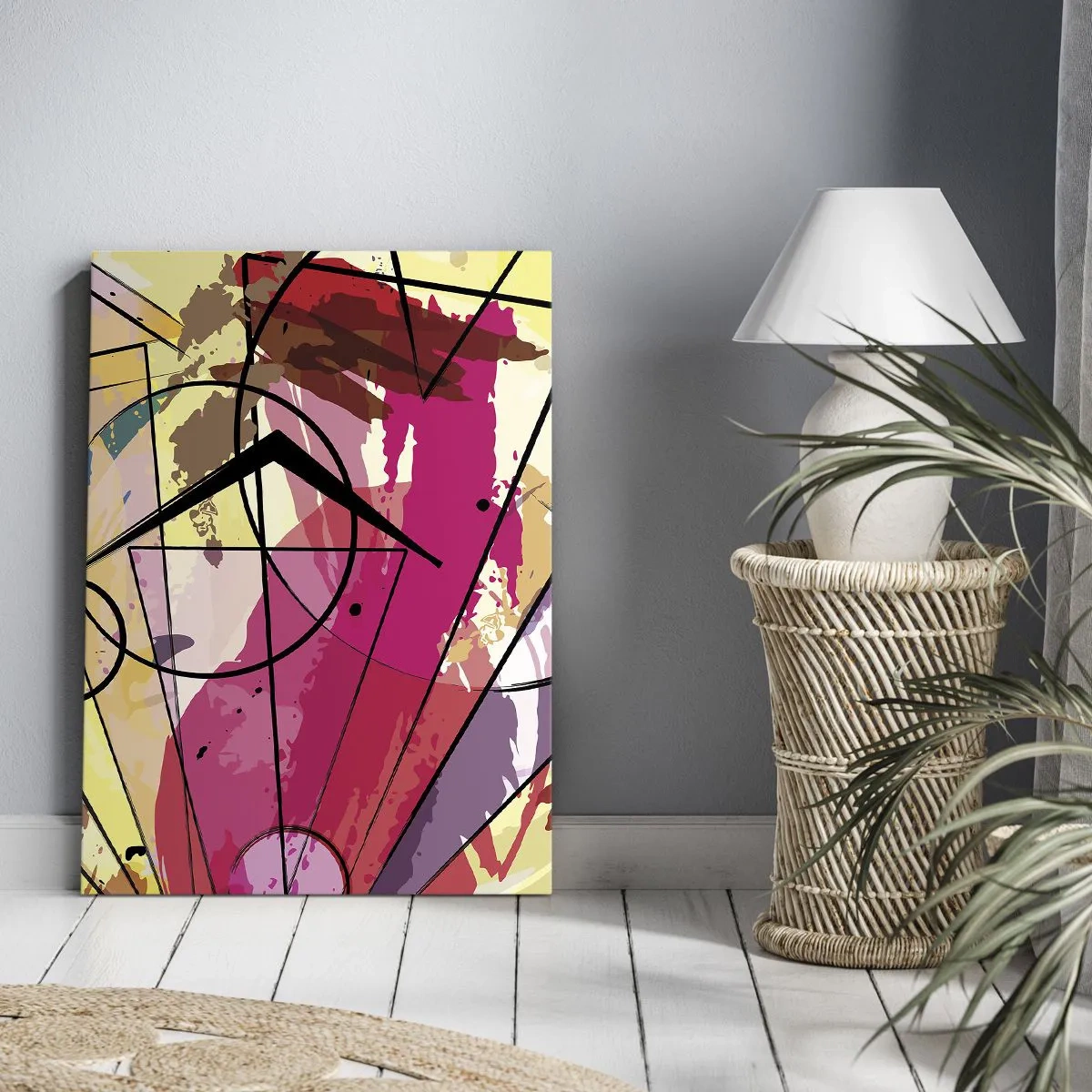 Obraz na plátne - Výbuch - 55x100 cm