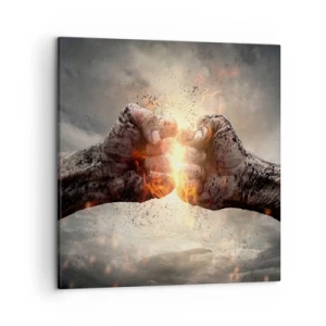 Obraz na plátne - Choď do boja - 50x50 cm