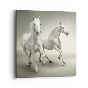 Obraz na plátne - White power! - 30x30 cm