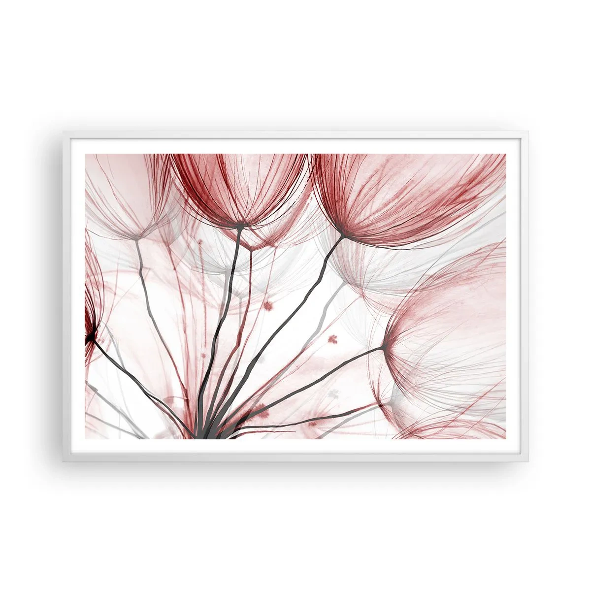 Plagát v bielom ráme - Pred odletom - 100x70 cm