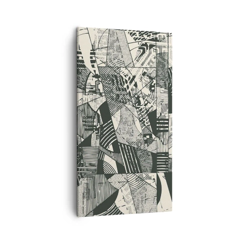 Obraz na plátne - Dynamika súčasnosti - 45x80 cm