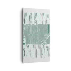 Obraz na plátne - Morská abstrakcia - 55x100 cm