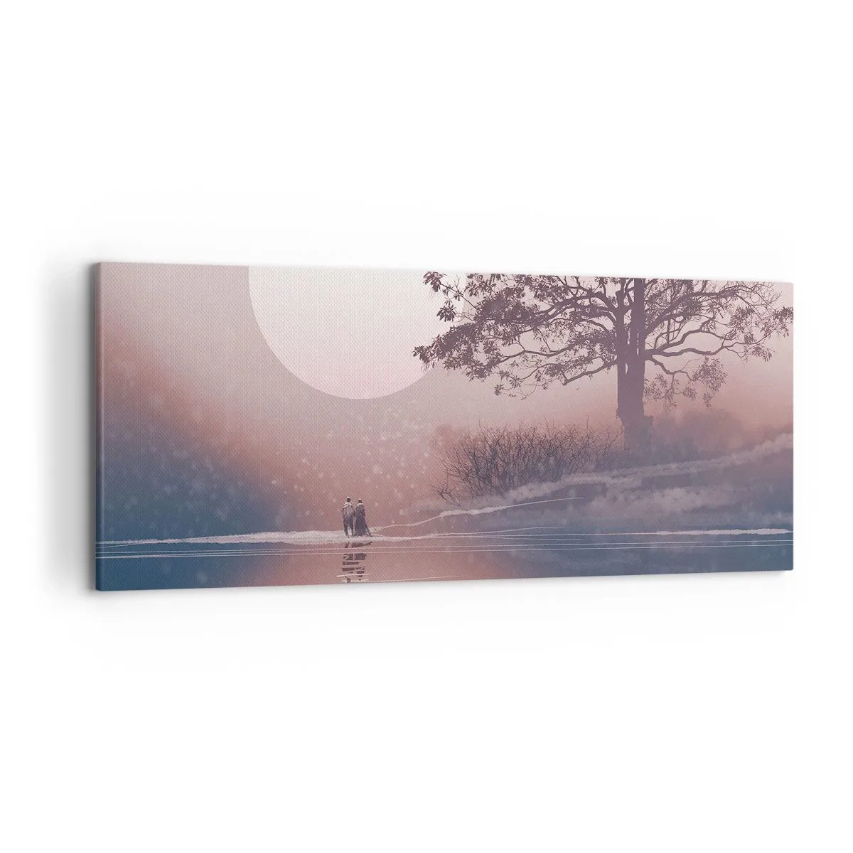 Obraz na plátne - Nočné zázraky - 120x50 cm